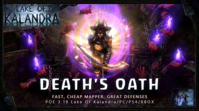 [Lake of Kalandra] PoE 3.19 Witch Death's Oath Occultist Easy Build for Beginner
